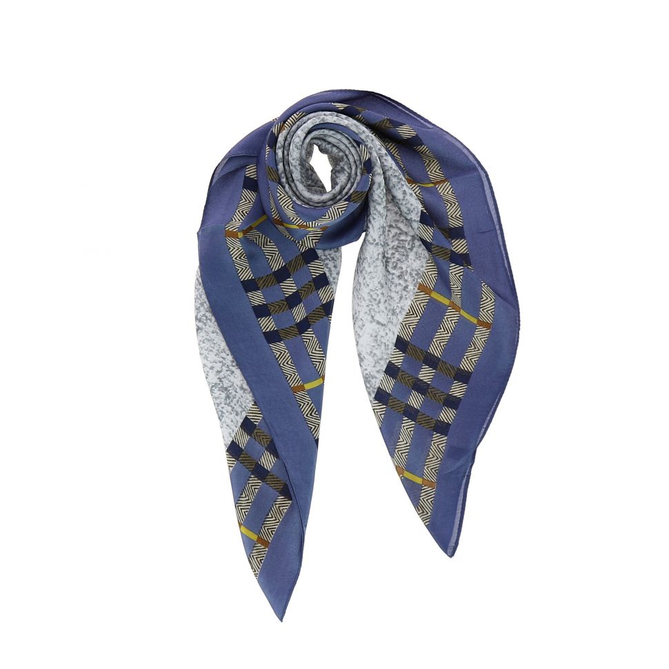 20 x 90x90 cm polyester scarf, SANGITA