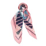 Foulard pour Femme 70 x 70 cm en Polyester sensation Soie, LOUCIA