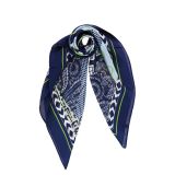 Foulard pour Femme 70 x 70 cm en Polyester sensation Soie, LOUCIA