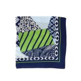 Foulard pour Femme 70 x 70 cm en Polyester sensation Soie, LOUCIA