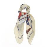 Foulard pour Femme 70 x 70 cm en Polyester sensation Soie, LOUCIA