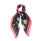 Foulard pour Femme 70 x 70 cm en Polyester sensation Soie, HEMMA