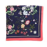 Foulard pour Femme 70 x 70 cm en Polyester sensation Soie, HEMMA