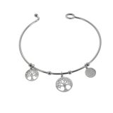 Bracelet Acier inoxydable femme Arbre de Vie, CHAFIKA