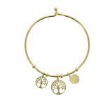 Bracelet Acier inoxydable femme Arbre de Vie, CHAFIKA