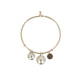 Bracelet Acier inoxydable femme Arbre de Vie, CHAFIKA