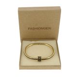 Damen armband aus Edelstahl, Strass und zirconia, JANET