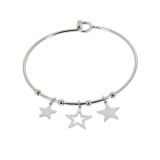 Crystal of zirconium Stainless Steel Bracelet, DORIS