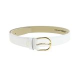 FASHIONGEN 2 cm G/ürtel echtes italienisches Leder f/ür damen LINDA