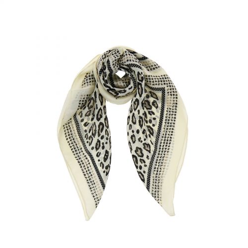 Scarf for Women 70 x 70 cm Polyester,High Quality, Silk Feeling, SILVA