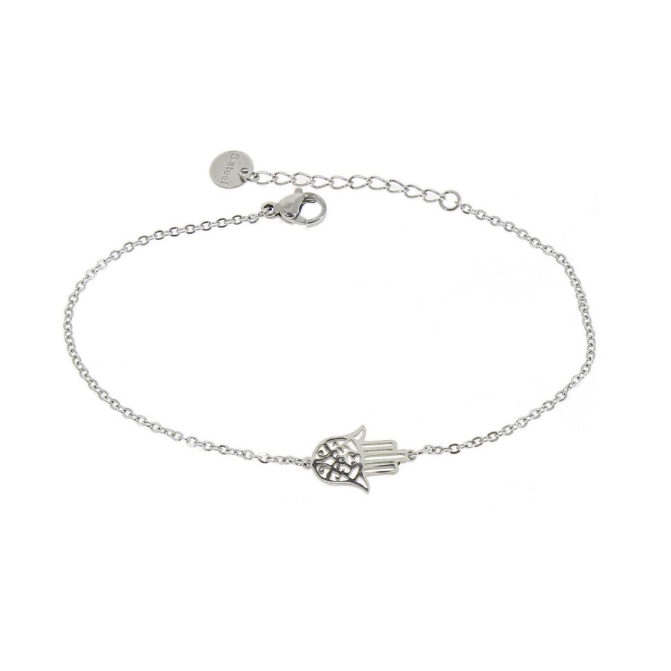 Pulsera de acero inoxidable para mujer, IVANA