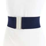 Ceinture femme élastique coton, Fabriqué en France, YVETTE