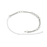 Cinturón de eslabones, cruzar, cadenas, ajustable, cinturón de cadenas para mujer, MYLA