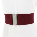 Ceinture femme élastique coton, Fabriqué en France, YVETTE