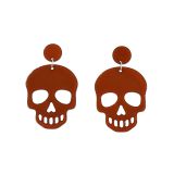 Skull earrings, HONORINE