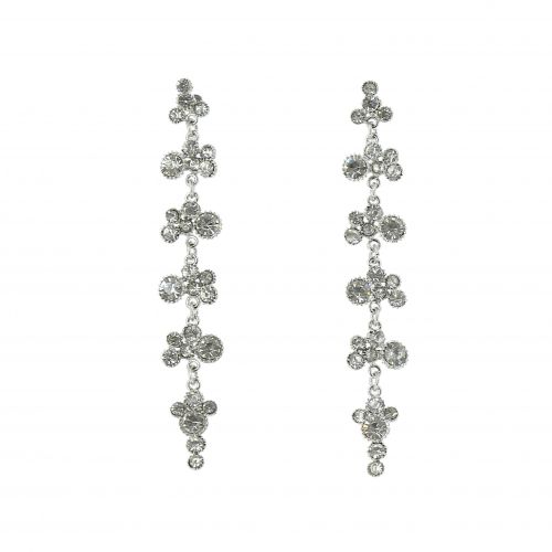 Boucles d'oreilles strass ANNA