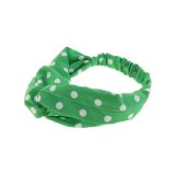 Damen Stirnband, Headband elastische Blume gedruckt KATI