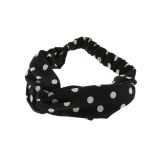 Damen Stirnband, Headband elastische Blume gedruckt KATI