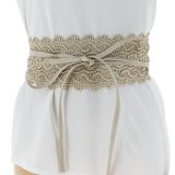 FLORITA Lace large waist obi belt