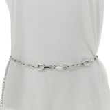 Woman's Lady Fashion Metal Chain Style Belt, ANNA