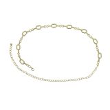 Woman's Lady Fashion Metal Chain Style Belt, ANNA