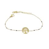 Bracelet femme acier inoxydable adjustable Arbre de Vie KENZA