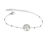 Bracelet femme acier inoxydable adjustable Arbre de Vie KENZA