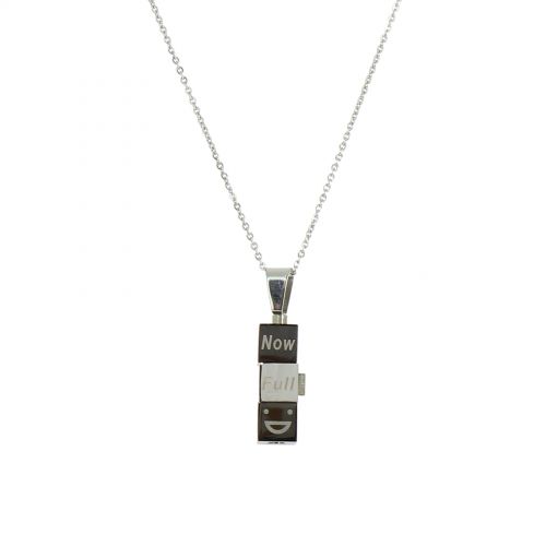 collana d'animo, in acciaio inox, S052-23