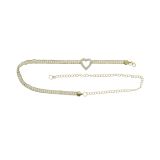 Woman's Lady Fashion Metal Chain Style Belt with Elephant, USTINA