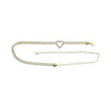 Woman's Lady Fashion Metal Chain Style Belt with Elephant, USTINA