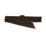 MAHAUT Genuine leather wide belt