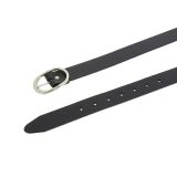 FASHIONGEN - Ceinture Véritable Cuir de Vachette Tannage Semi-Végétale pour fille et femme, HENRIETTA, Fabriqué en France