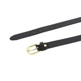 Women genuine Italian leather belt LUNA, Made in France