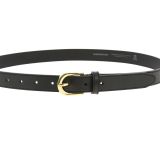 Women genuine Italian leather belt LUNA, Made in France