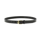 Women genuine Italian leather belt LUNA, Made in France