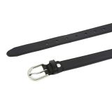 Women genuine Italian leather belt LUNA, Made in France