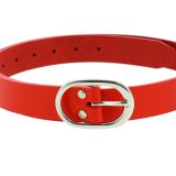 FASHIONGEN - Ceinture Véritable Cuir de Vachette Tannage Semi-Végétale pour fille et femme, HENRIETTA, Fabriqué en France