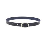 FASHIONGEN - Ceinture Véritable Cuir de Vachette Tannage Semi-Végétale pour fille et femme, HENRIETTA, Fabriqué en France