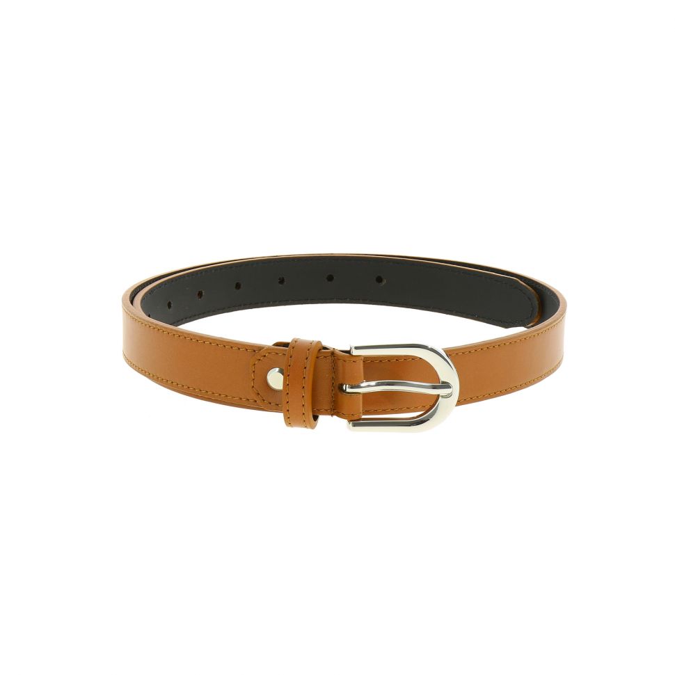 FASHIONGEN - Women genuine Italian leather belt LUNA, Made in