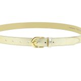 Women genuine Italian leather belt LUNA, Made in France