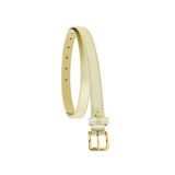 Ceinture femme 2 cm Véritable CUIR ITALIEN, LINDA