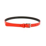 Ceinture femme 2 cm Véritable CUIR ITALIEN, LINDA