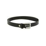 Ceinture femme 2 cm Véritable CUIR ITALIEN, LINDA