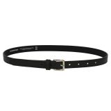 Ceinture femme 2 cm Véritable CUIR ITALIEN, LINDA