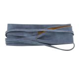 MICA large leatherette obi belt