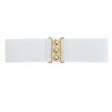 Wide Waist Elasticated Woman Belt, GLORIA Made in France