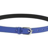 Women genuine Italian leather belt LUNA, Made in France