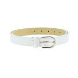 Women genuine Italian leather belt LUNA, Made in France