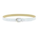 Women genuine Italian leather belt LUNA, Made in France