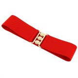 Wide Waist Elasticated Woman Belt, GLORIA Made in France